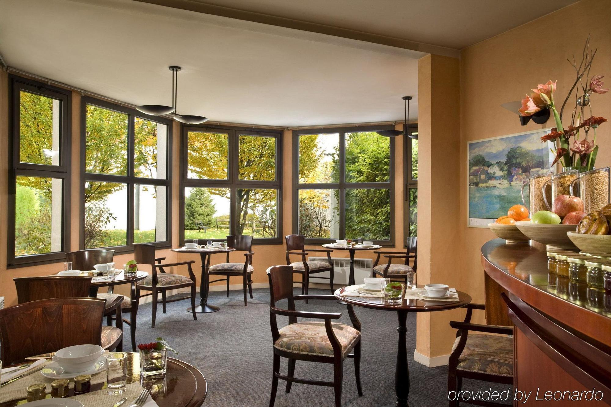 Citadines City Centre Grenoble Restoran fotoğraf